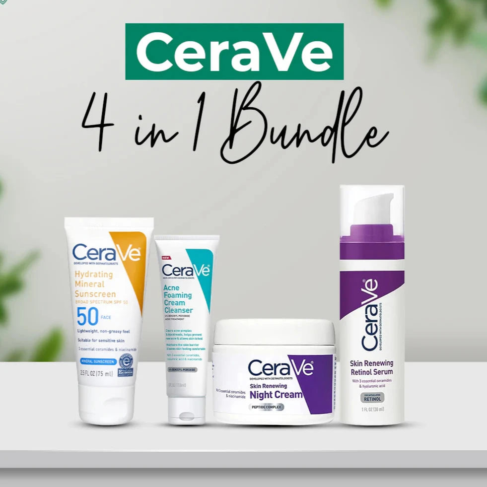🌟 Why CeraVe’s 4-in-1 Skincare Bundle is the Best Investment for Your Skin in Pakistan