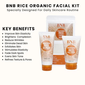 🌾 Get Radiant Skin the Natural Way: Why Everyone in Pakistan is Talking About the BNB Rice Brightening Glow Kit