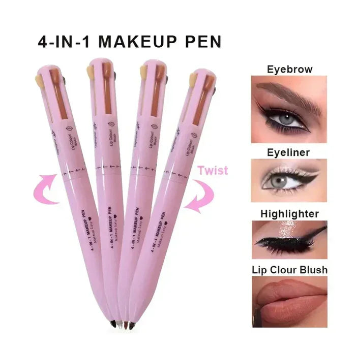 4 in 1 Makeup Pen Your Complete Beauty Essential in One Pen