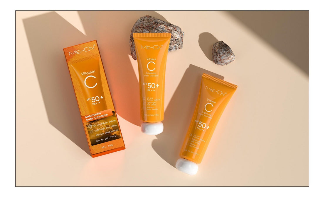 Me-On Vitamin C Brightening Sheer Sunscreen SPF 50