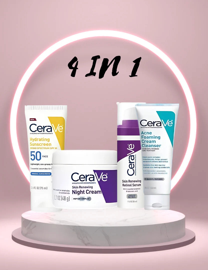 CeraVe 4-in-1 Skincare Bundle in Pakistan